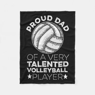 Mens Volleyball-Angebot für einen Vater eines Voll Fleecedecke