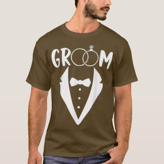 Mens Wedding Bachelor Ehe Groom Bachelor Teil T-Shirt