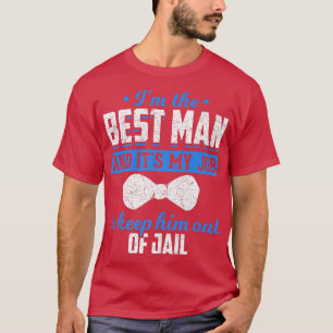 Mens Wedding Groom Im Trauzeuge Funny Bachelor T-Shirt