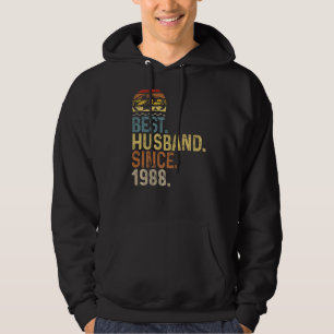 Mens Wedding Jubiläum Design Best Husband Seit Hoodie