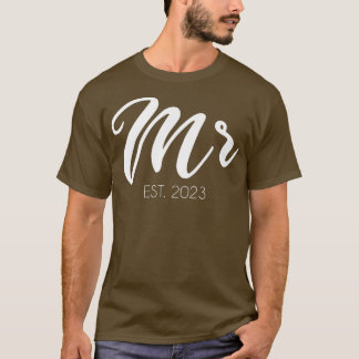 Mens Wedding Matching gibt Mr. T-Shirt
