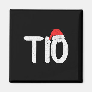 Mens Weihnachts-Weihnachtsmannmütze passt Familie  Magnet
