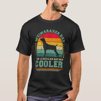 Mens Weimaraner Vater wie ein regelmäßiger, aber C T-Shirt