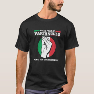 Mens Welcher Teil von Vaffanculo verstehen Sie nic T-Shirt