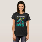 Mens Welder Dad Like A Regular Dad But Cooler Weld T-Shirt (Vorne ganz)