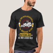 Mens Wheel Loader Construction Worker Construction T-Shirt (Vorderseite)