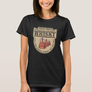 Mens Whisky trinken Zitat Vintag T-Shirt