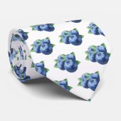 MENS WILD BLAUE BERRY KRAWATTE (Gerollt)