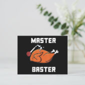 Mens Women Master Baster Funny Turkey Baster Danke (Stehend Vorderseite)