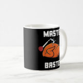 Mens Women Master Baster Funny Turkey Baster Danke Kaffeetasse (VorderseiteRechts)