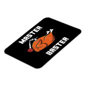 Mens Women Master Baster Funny Turkey Baster Danke Magnet (Linke Seite)