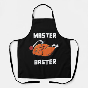 Mens Women Master Baster Funny Turkey Baster Danke Schürze