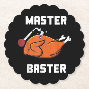 Mens Women Master Baster Funny Turkey Baster Danke Untersetzer