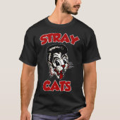 Mens Womens Band Stray Cats T-Shirt (Vorderseite)