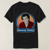 Mens Womens Conway Retro Twitter Style Design Funn T-Shirt (Design vorne)
