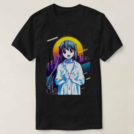 Mens Womens Elfen Manga Anime Lied Funny Fans T-Shirt (Design vorne)