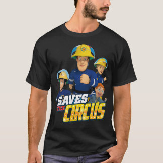 Mens Womens Fireman Children Cartoon Sam Funny Me T-Shirt
