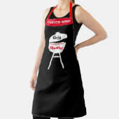 Mens Womens Name Grill Koch personalisieren Schürze (InSitu)