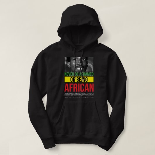 Mens Womens Präsident Thomas von Burkina Sankara F Hoodie (Design vorne)