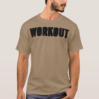Mens WORKOUT Gym Fitness Workout Bodybuilding Moti T-Shirt