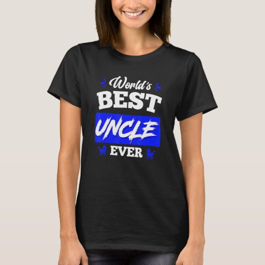 Mens World s best Uncle ever Best Uncle T-Shirt (Vorderseite)