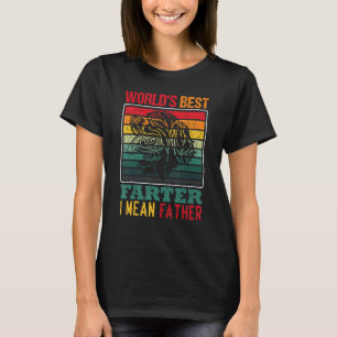 Mens Worlds Best Farter I Gemein Pater Best Dog Va T-Shirt