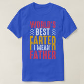 Mens Worlds Best Farter I Gemein Vatereltern Dadd T-Shirt (Design vorne)