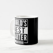 Mens World's Best Farter I Gemein Vaterväter Kaffeetasse (Vorderseite Links)