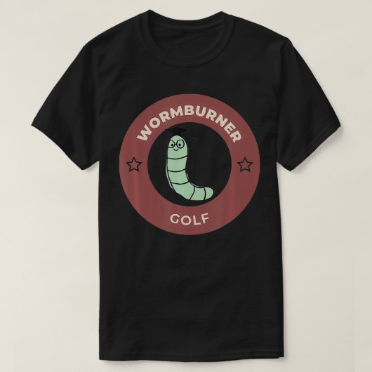 Men's Wormburner Golf Funny Golf T-Shirt (Design vorne)