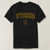 Mens Wyoming Cowboys Apparel Fan Lieblings-Arch T-Shirt (Design vorne)