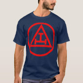 Mens York Rite Royal Arch Freemasonry T-Shirt (Vorderseite)
