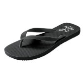 Mens Zero Days ohne Papou Joke Badesandalen (Schrägansicht)
