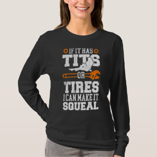 Mens Zitat, dass ich es zum Squeal Car Mechanic ma T-Shirt
