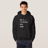 Mens zitieren besten Beagle-Vater je perfekt Hoodie (Vorne ganz)