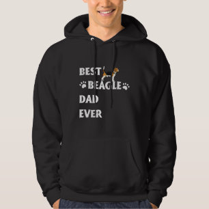Mens zitieren besten Beagle-Vater je perfekt Hoodie