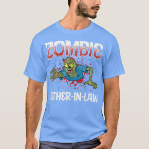 Mens Zombie FatherInLaw Vater Matching Family Hal T-Shirt