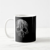 Mens Zombie Hunter Beängstigend Halloween Kaffeetasse (Links)