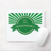 Mensaje Soy 100% biologisch abbaubar Mousepad (Mit Mouse)