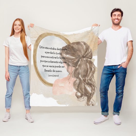 Mensajes Motivacionales en Español Fleecedecke (Beispiel)