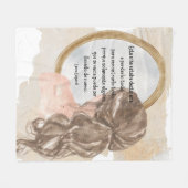 Mensajes Motivacionales en Español Fleecedecke (Vorderseite (Horizontal))