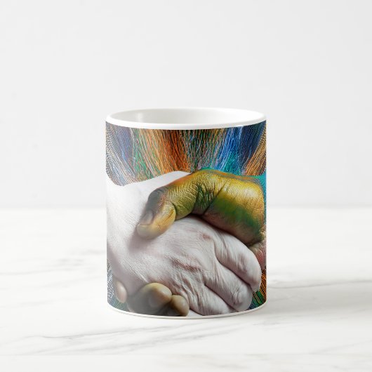 Mensch / AI Kaffeetasse (Mittel)