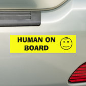 Mensch an Bord Autoaufkleber (Auf Auto)