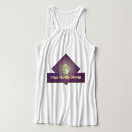 Mensch auf dem Mond II Tank Top