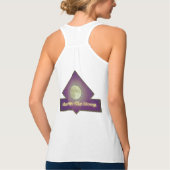 Mensch auf dem Mond II Tank Top (Rückseite)