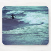 Mensch auf See Mousepad (Vorne)