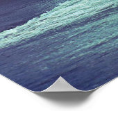 Mensch auf See Poster (Ecke)