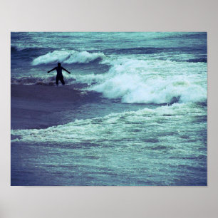 Mensch auf See Poster