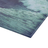 Mensch auf See Schneidebrett (Ecke)