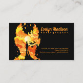 Mensch brennt Geist y676 Visitenkarte (Rückseite)