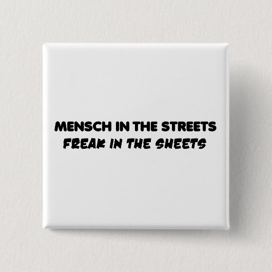 mensch button (Vorderseite)